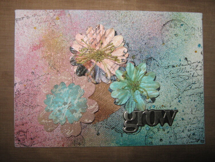 My first attempt at mixed media