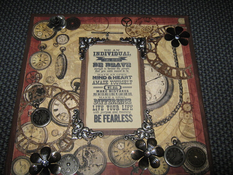 Steampunk canvas for swap