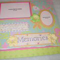 "Spring Memories" double page 2