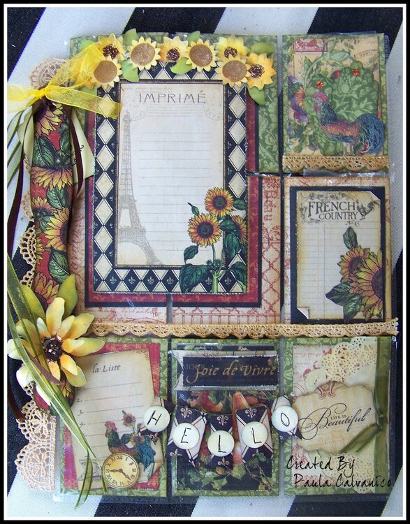 French Country Pocketletter