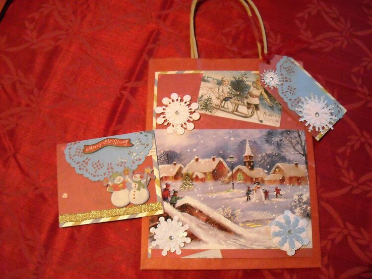 Gift Bag, Tag &amp; Gift Card Holder