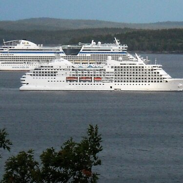 Two More Cruise Ships in the Harbor.