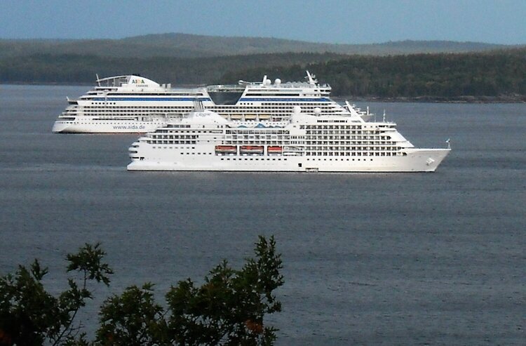 Two More Cruise Ships in the Harbor.