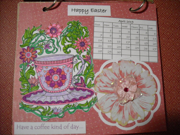 2019 Coffee Calendar (April)