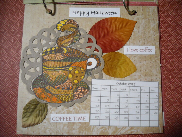 2019 Coffee Calendar (October)