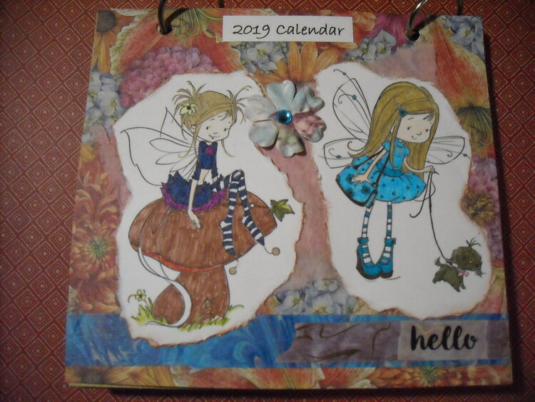 2019 Fairy Calendar (Cover)