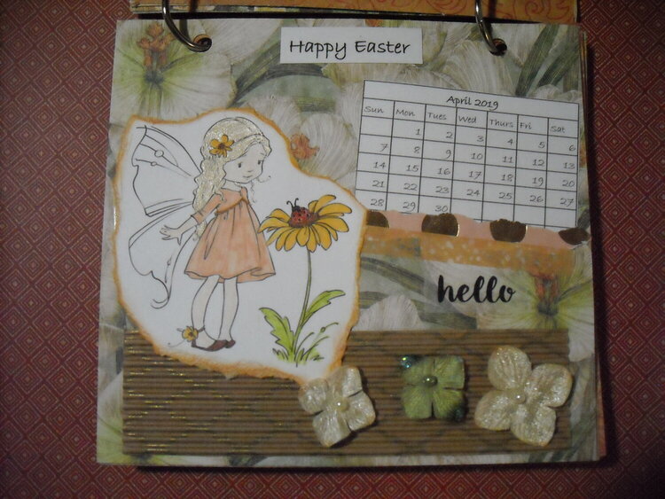 2019 Fairy Calendar (April)