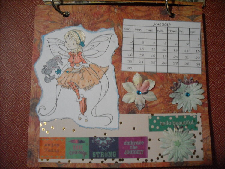 2019 Fairy Calendar (June)