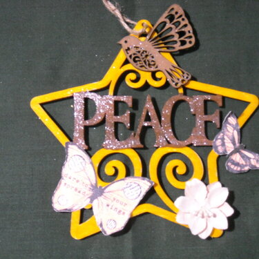 PEACE Ornament