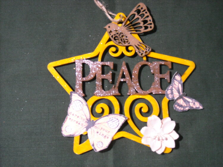PEACE Ornament