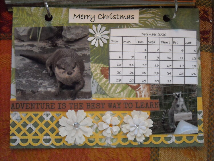 Kathi&#039;s 2020 Calendar (December)
