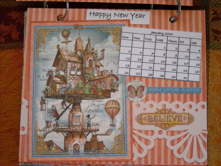 Michele&#039;s 2020 Calendar (January)