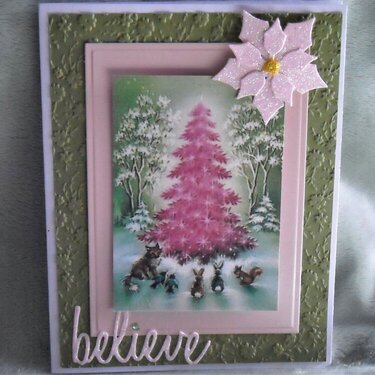 Believe the Pink Tree