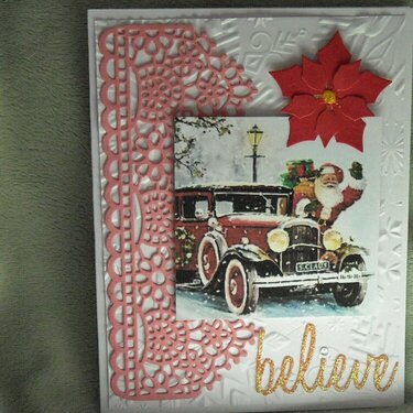 Believe (Santa &amp; Old Car)
