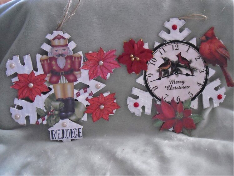 Snowflake Tree Ornaments #1