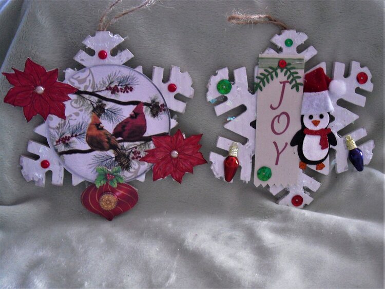 Snowflake Tree Ornaments #2