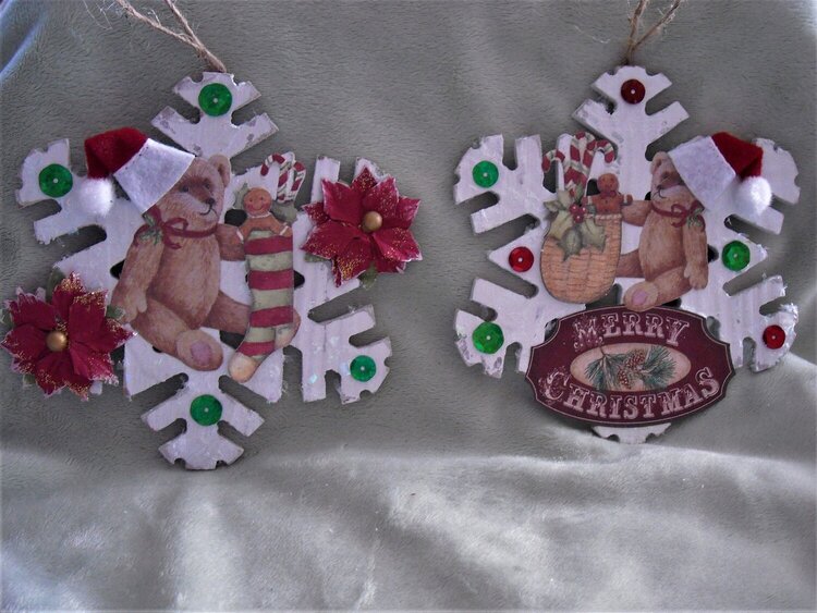 Snowflake Tree Ornaments #5