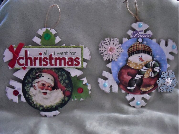 Snowflake Tree Ornaments #6