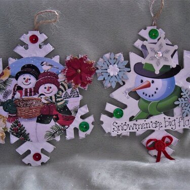 Snowflake Tree Ornaments #7