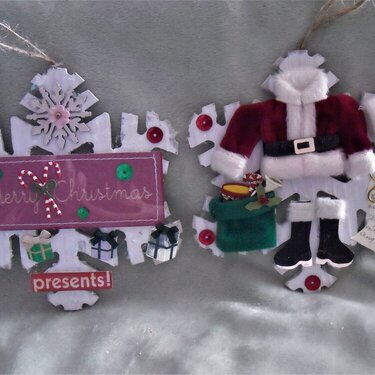 Snowflake Tree Ornaments #8