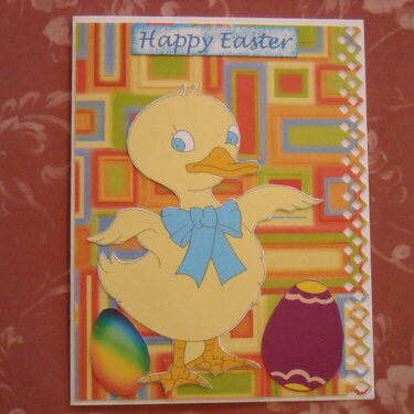Happy Easter (Mr Quack Quack)