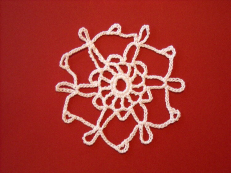 Crocheted Snowflake