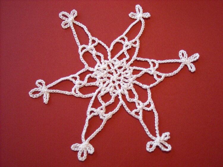 Crocheted Snowflake