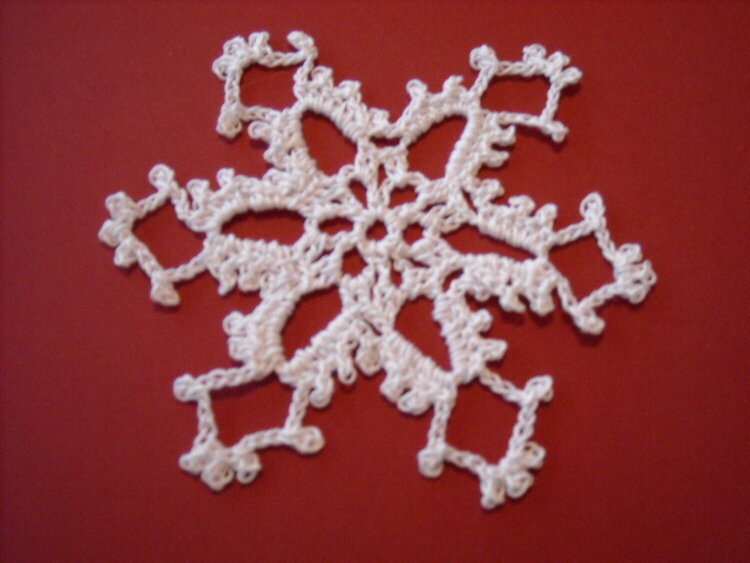 Crocheted Snowflake