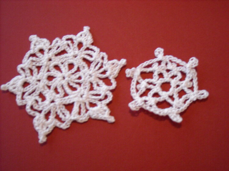 Crocheted Snowflakes