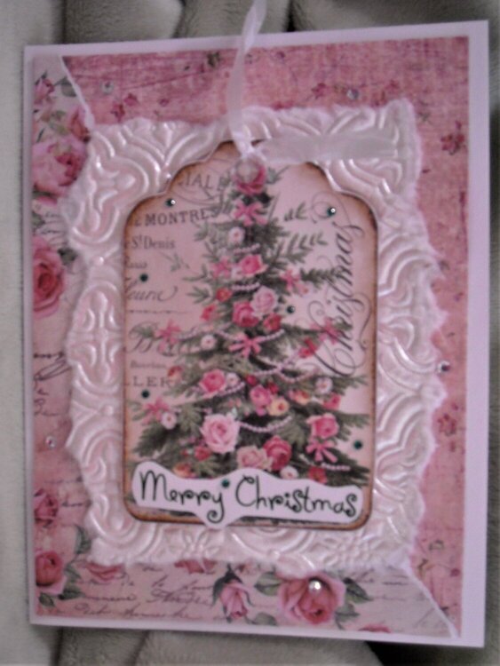 Merry Christmas Tag Card