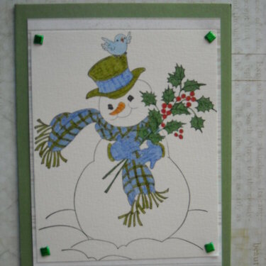 Frosty the Snowman....