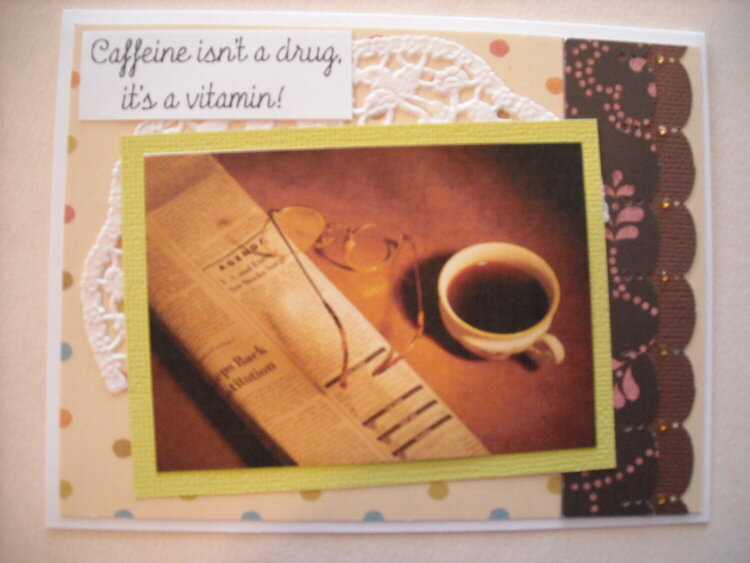 Caffeine isn&#039;t a drug it&#039;s a vitamin!
