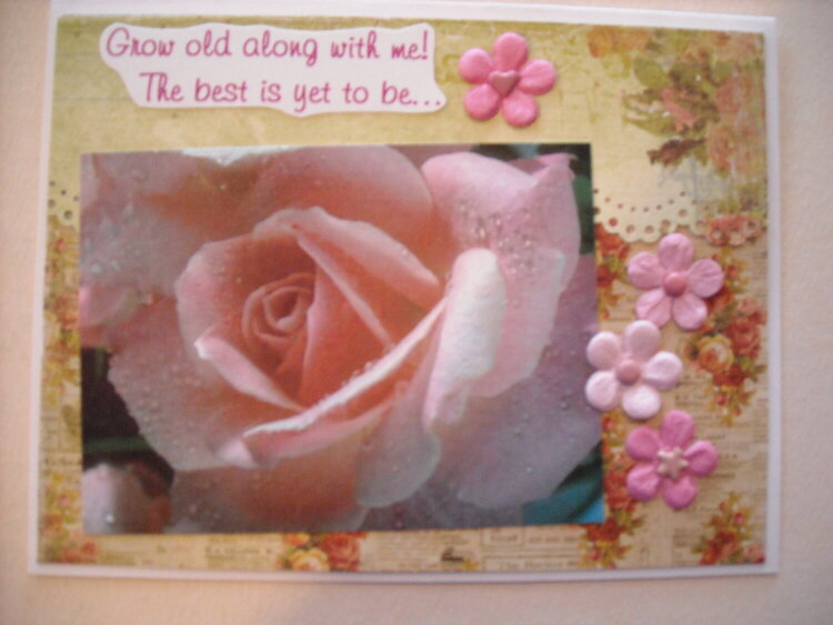 Grow old along with me! The best is yet to be...