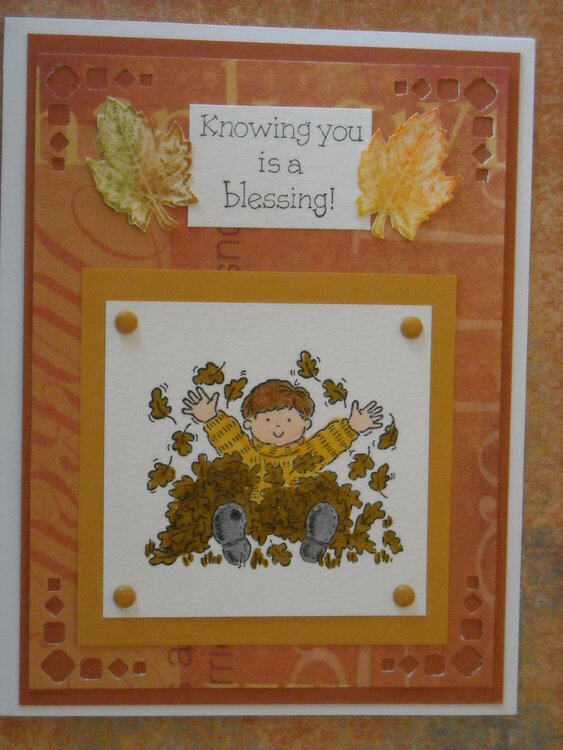 Knowing you is a blessing!