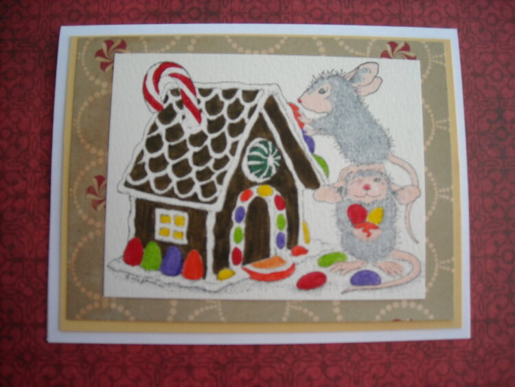 House Mouse &amp; Gingerbread House
