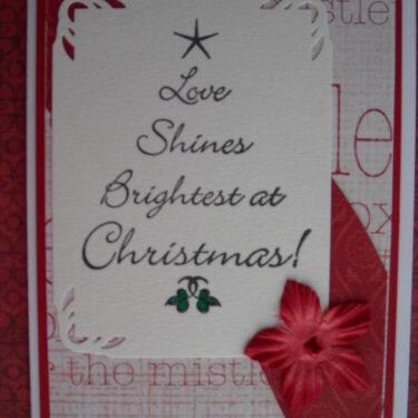Love Shines Brightest at Christmas!