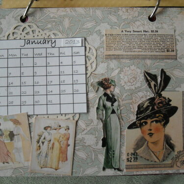 Ladies Diary Desk Calendar &amp; Favorite Quotes