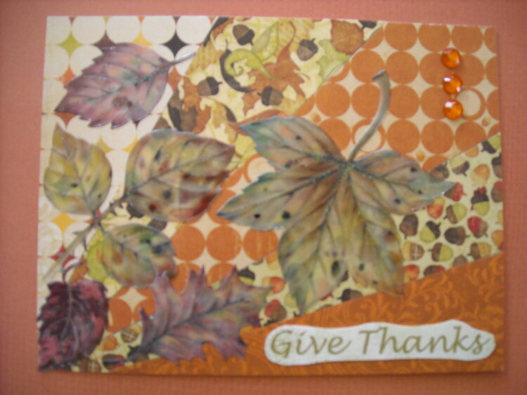 Give Thanks for Autumn Leaves