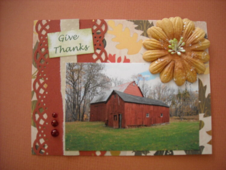 Give Thanks for the Old Red Barn