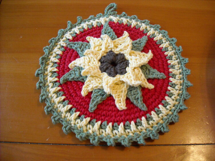 Crochet Potholder # 3