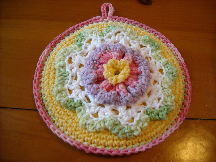 Crochet Potholder #1