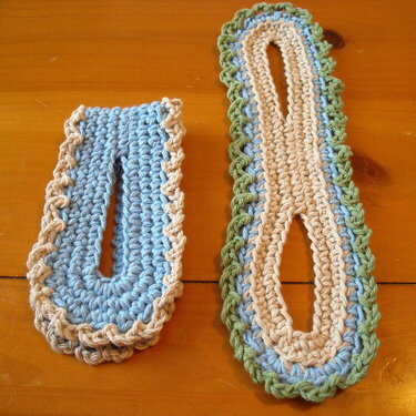 Crochet Towel Holders