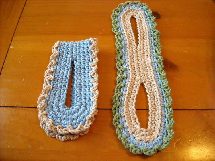 Crochet Towel Holders