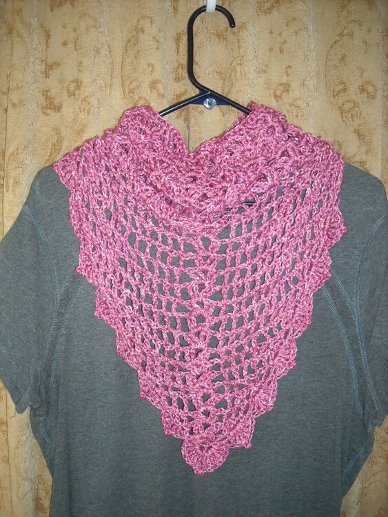 Pink Cowgirl Cowl