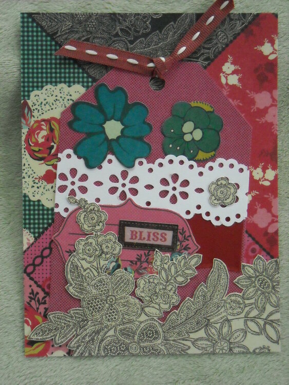 Bliss Collage Card