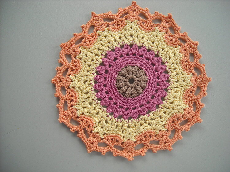 10&quot; Hand Crocheted Doily