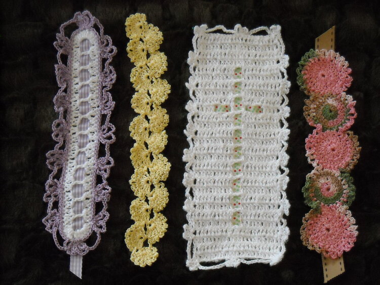 Hand Crocheted Bookmarks