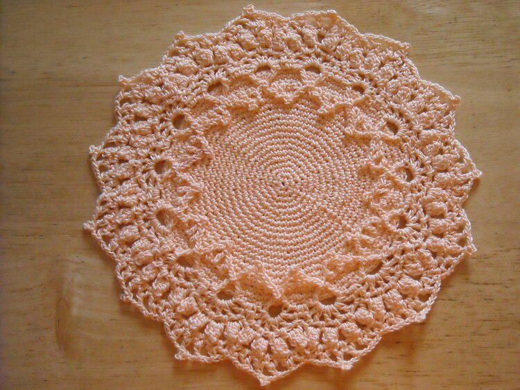 7&quot; Crocheted Doily