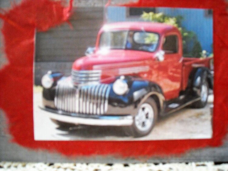 The Old Red Truck...