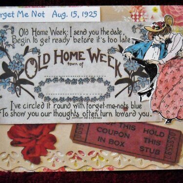 Old Home Week Collage